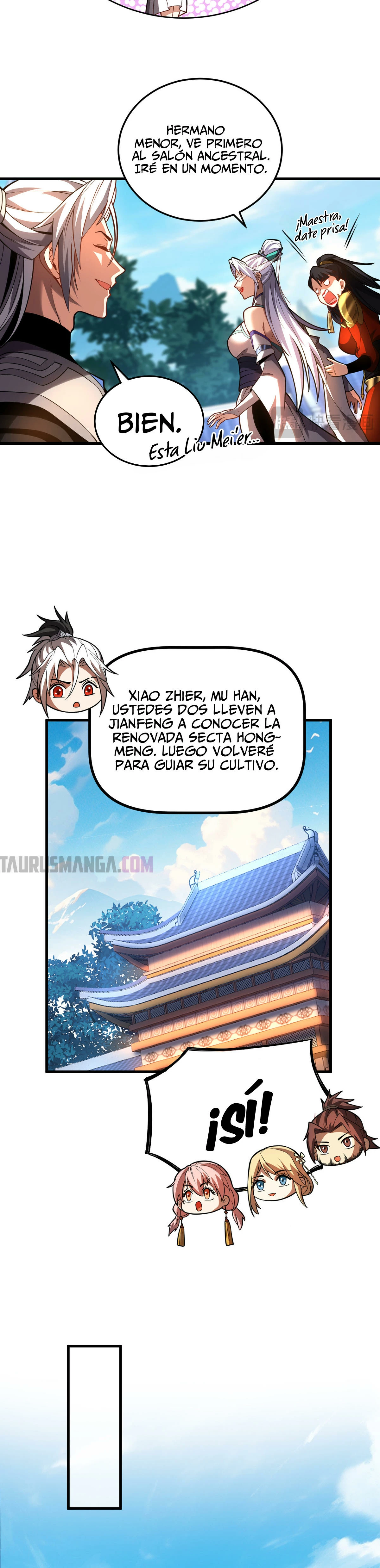 Mientras mis discípulas se matan, yo me relajo! > Capitulo 80 > Page 91